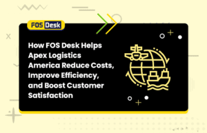 How fosdesk helps apex logistics | FOS Desk